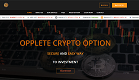 Opplete Crypto Option